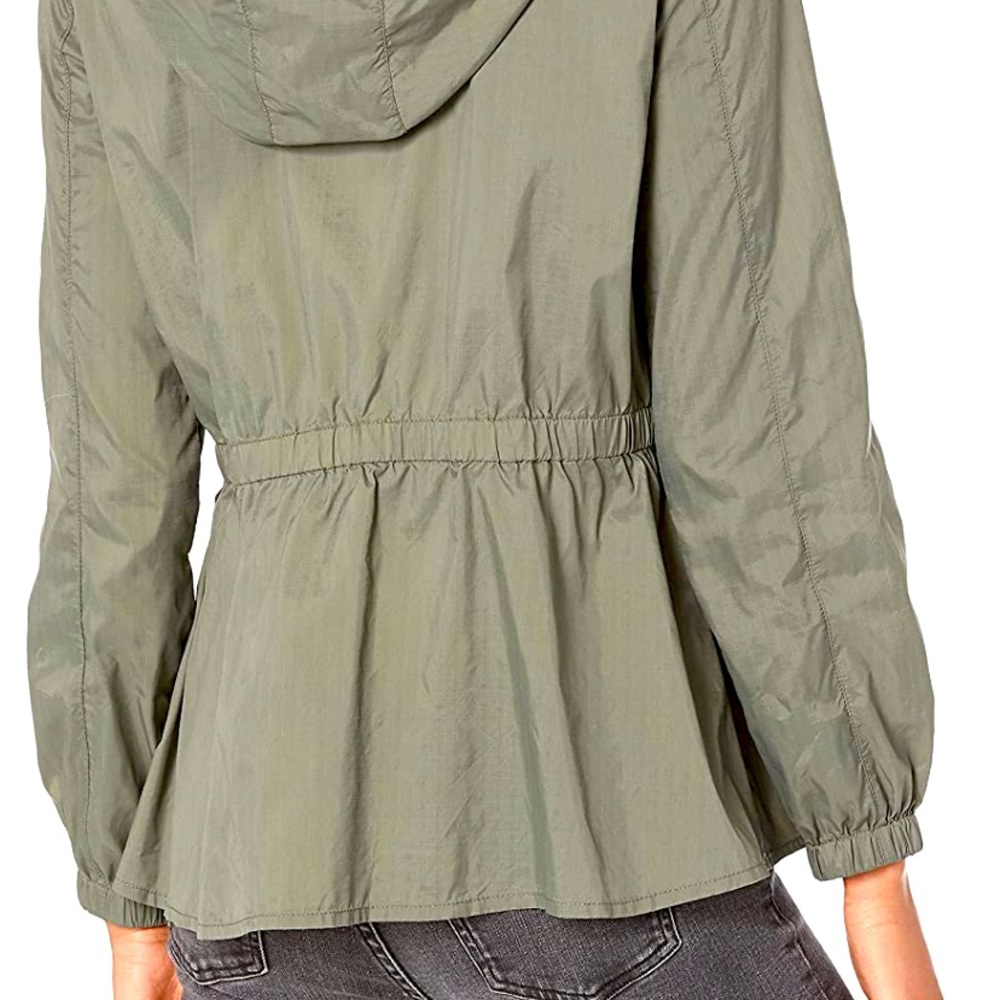 JACK by bb Dakota Women's Make It Rain Light Nylon Rainwear Jacket size S NWT - Picture 3 of 5
